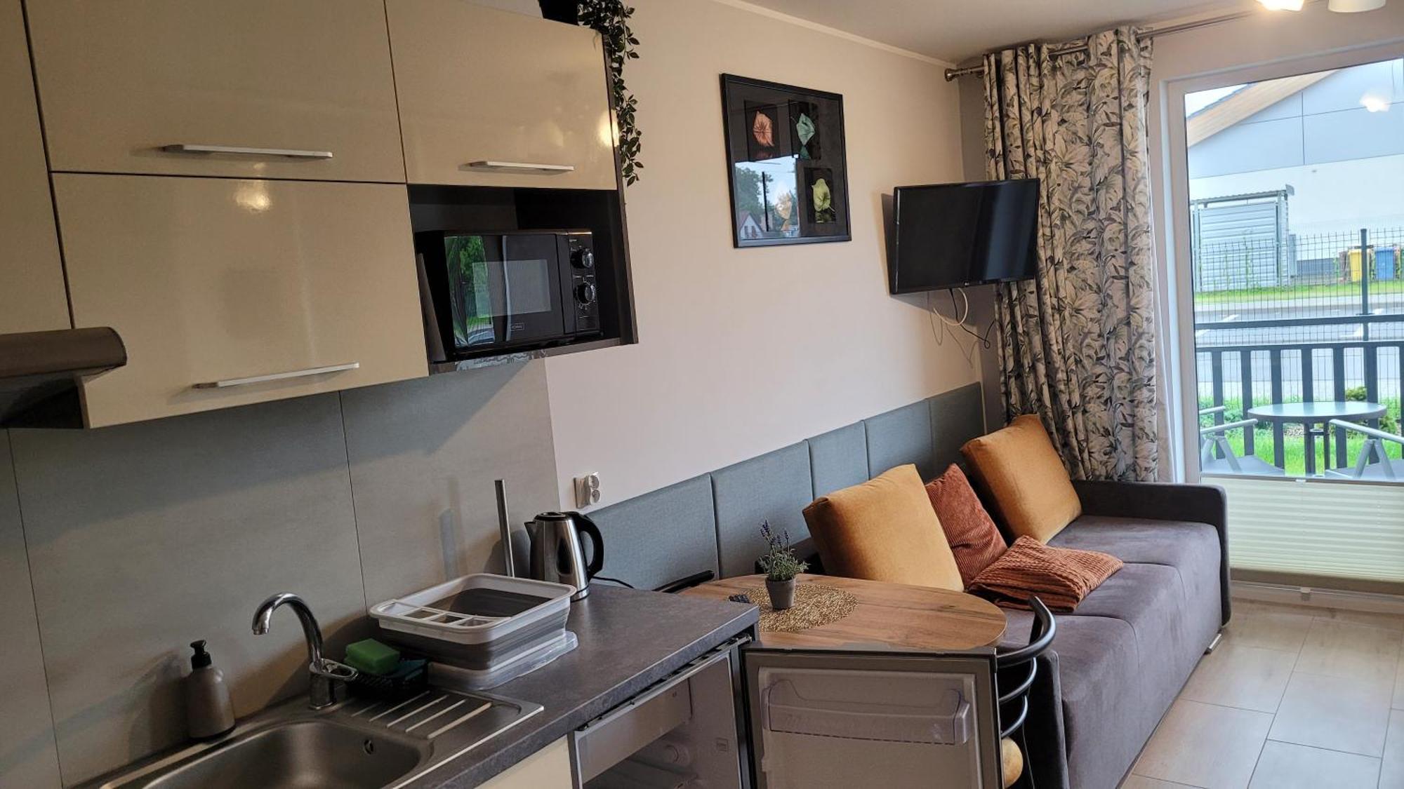 Apartamenty Majer Leba Exteriér fotografie